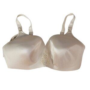 Bravado Wirefree Nursing Bra Tan 40D 40DD Seamless Convertible Extender NWT